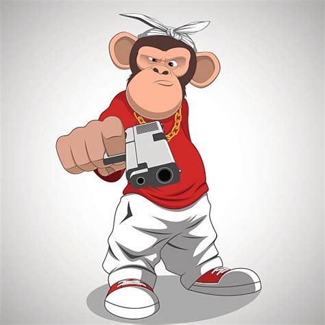 Gangster Monkey Illustrations Royalty Free Vector Graphics And Clip Art