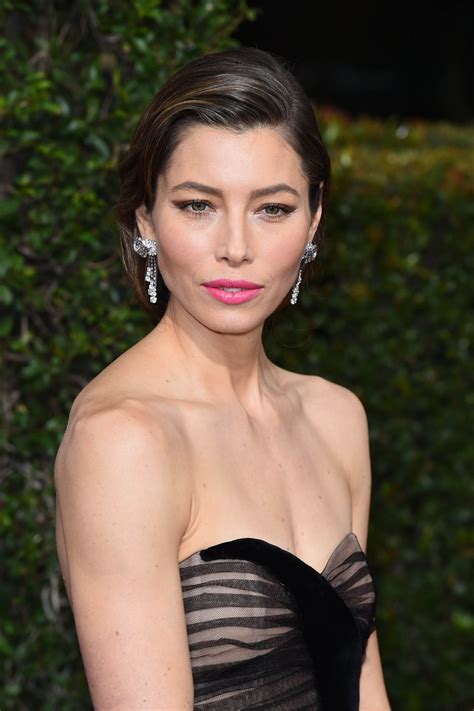 Jessica Biel At Th Annual Golden Globe Awards In Beverly Hills