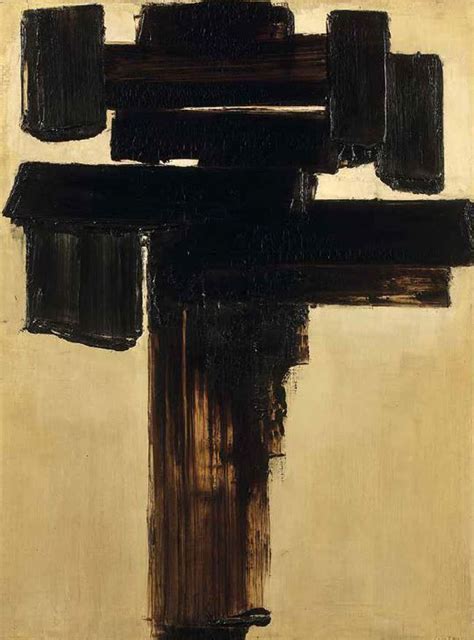 Soulages Painting Formerly Owned By Léopold Sédar Senghor Sells
