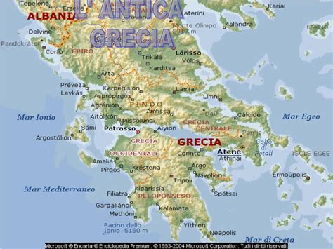 Semplicemente Carta Grecia Antica Cartina Geografica Mondo
