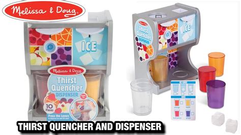 Melissa And Doug Thirst Quench And Dispenser Melissaanddoug Youtube