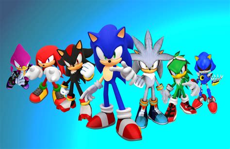 Sonic Rivals Action Wallpaper By 9029561 On Deviantart