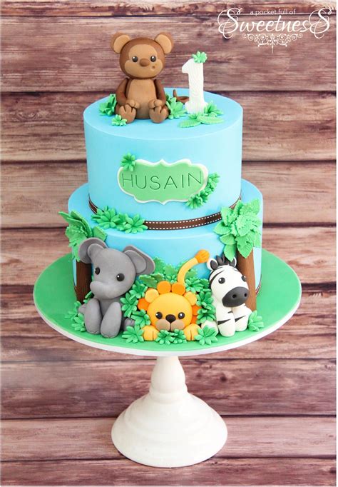 Safari Cake Jungle Safari Cake Safari Baby Shower Cake Jungle Theme