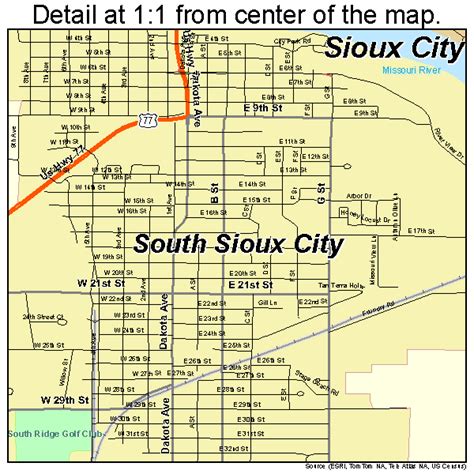 Map Of Sioux City Ia World Map
