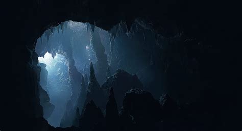 Dark Caves Wallpaper