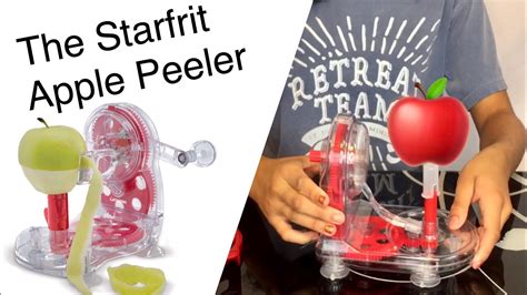 Starfrit Apple Peeler Unboxing Demo And Review Youtube