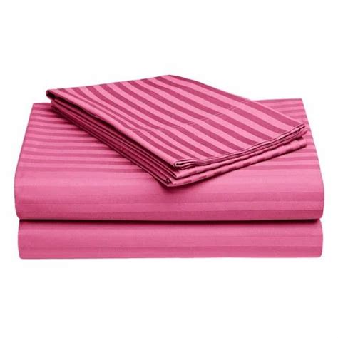 amz plain satin stripe bed sheets at rs 499 piece in jaipur id 18730044333