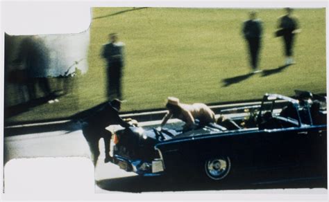 Still From 8mm Home Movie Of Assassination Of President John F Kennedy Dallas