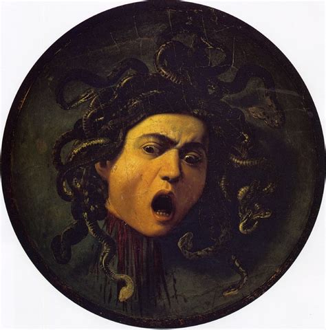 The Athenaeum Medusa Caravaggio Medusa Kunst Kunstdruck