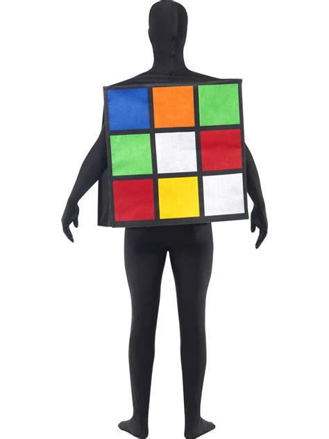 Rubiks Cube Unisex Costume Abracadabra Fancy Dress