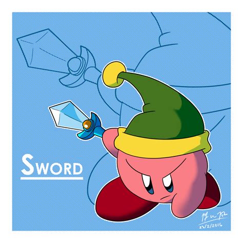 Sword Kirby Vector Test By Riodile On Deviantart