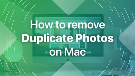 How To To Remove Duplicate Photos On Mac YouTube