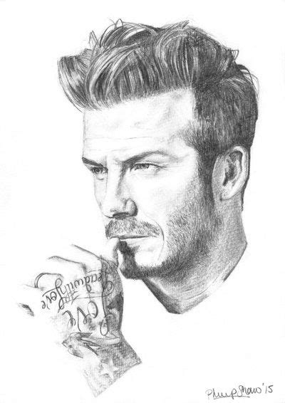 David Beckham Drawing People Pencil Portrait Portraits Pencil