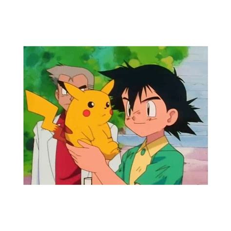Pokemon Ash And Pikachu Liked On Polyvore Featuring Pokemon Face