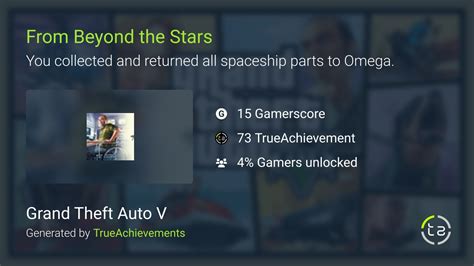 From Beyond The Stars Achievement In Grand Theft Auto V
