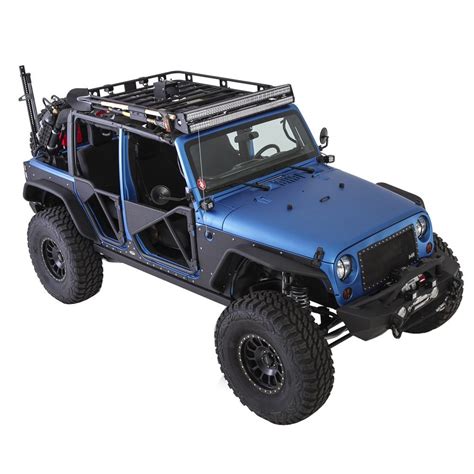 Smittybilt Defender Rack Welded One Piece Roof Rack 40504