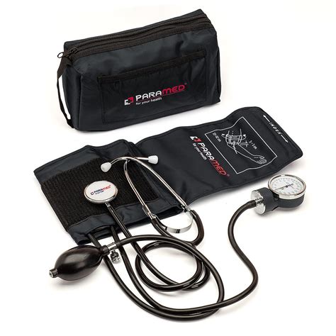 Manual Blood Pressure Cuff By Paramed Professional Aneroid