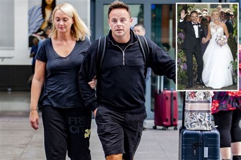 ant mcpartlin looks loved up with wife anne marie on romantic holiday to celebrate first wedding