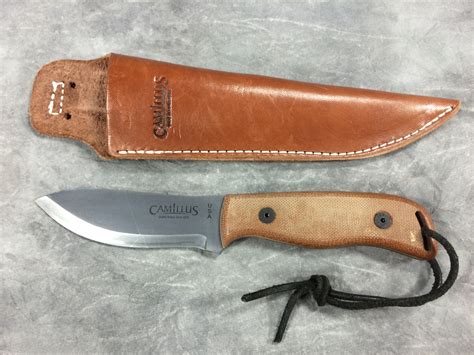 What Is A Camillus 8 12 Plain Edge Bushcrafter Fixed Blade Knife With