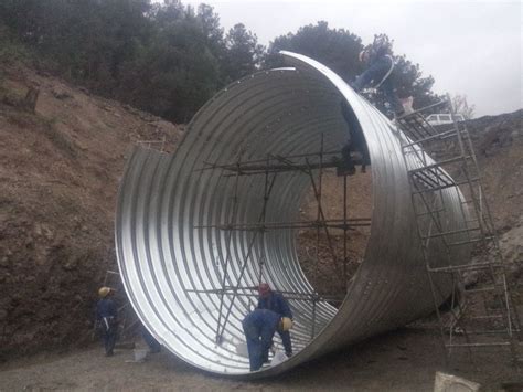 Large Diameter Corrugated Metal Culvert Pipe To Malaysia