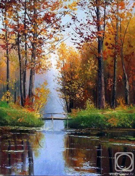 Pin By Giovanna On Pinturas Landscape Art Autumn Painting Landscape