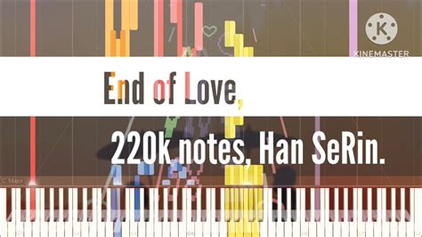 Black Midi End Of Love 220k Notes Han Serin Youtube