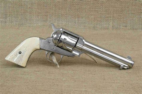 Remington Model 1888 Transitional Revolver 44 40 Wcf Real Ivory