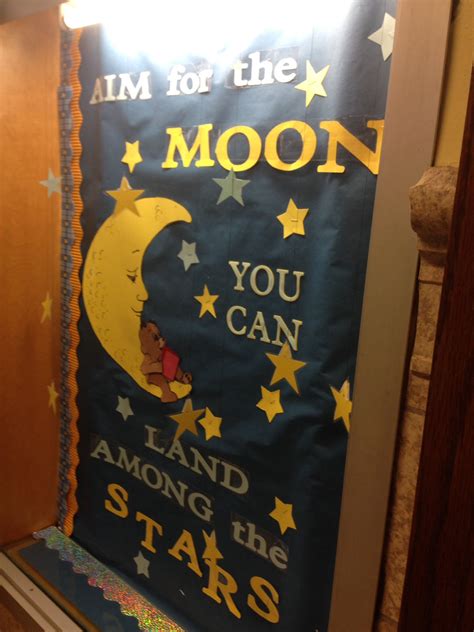 Inspiration Aim For The Moon Bulletin Board January 2014 Birthday