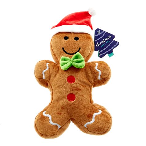 Buy Ginger Bread Man Christmas Soft Toy For Gbp 199 Card Factory Uk