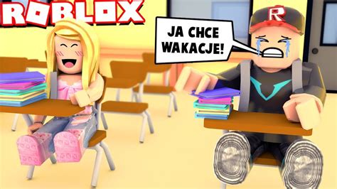 Pierwszy DzieŃ W Szkole Roblox Vito I Bella Youtube