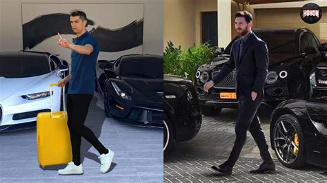 Ronaldo Messi And Neymar Fleet Of Cars Houses And Private Planes