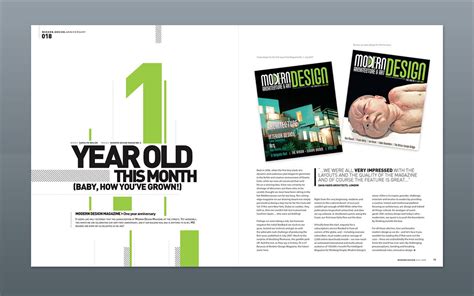 Modern Design Magazine 1 Year Anniversary Magazine