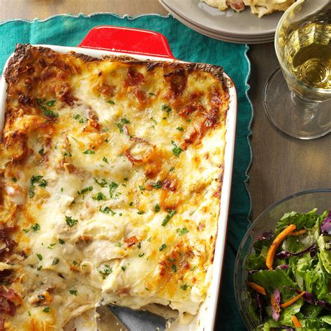 Christmas dinner is the center point of the christmas day. Chicken Alfredo Lasagna Recipe | Taste of Home