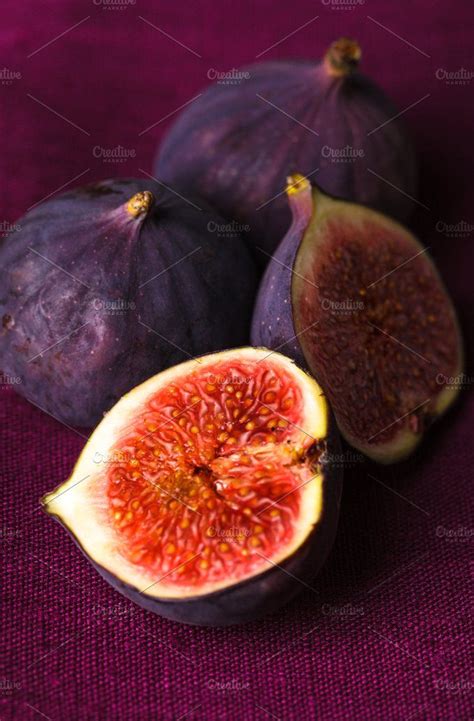 Purple Figs Fig Purple Fruit