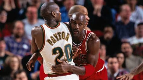 Gary Payton On His First Game Against Michael Jordan It Was My First