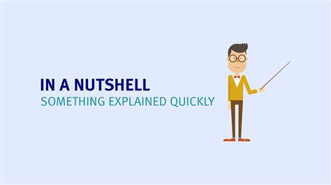 In A Nutshell Meaning Learn The Best English Idioms Youtube