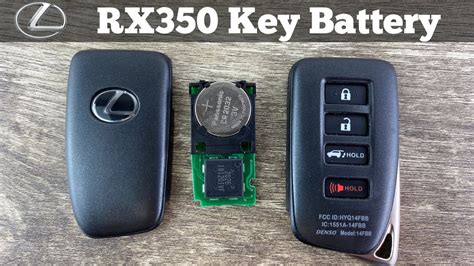 How To Change A Lexus Rx Remote Fob Smart Key Battery