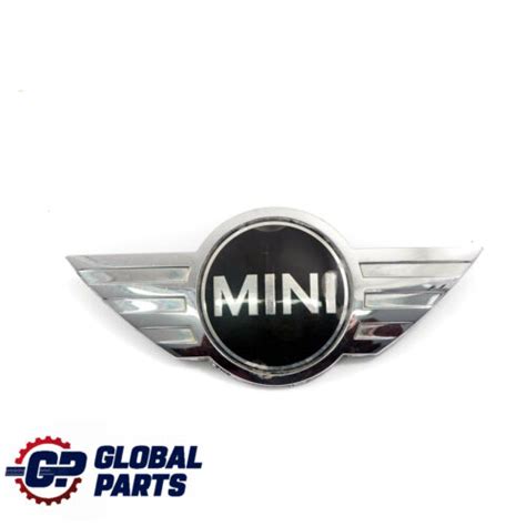 Bmw Mini Cooper One R50 R53 R56 R57 Genuine Rear Tailgate Badge Emblem