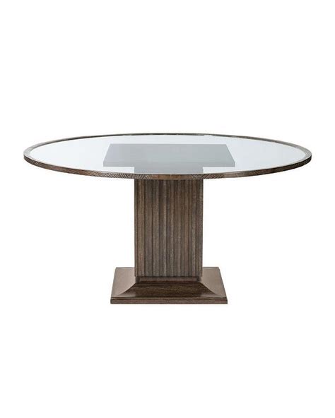 Round Glass Pedestal Dining Table Vlrengbr