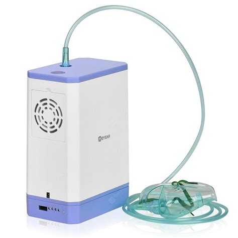 Portable Home Medical Oxygen Generator Concentrator With 6000mah Power