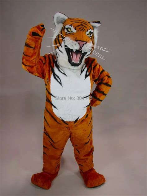 High Quality Bengal Tiger Mascot Costume Character Adult Size Cartoon