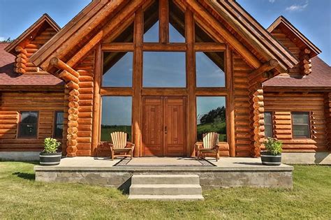 Waterfront log homes for sale wi. Dream Log Cabin For Sale in Canandaigua,NY PHOTOS