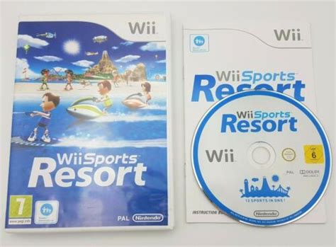 Wii Sports Resort Dvd Case Nintendo Wii Wii U Pal Free Fast