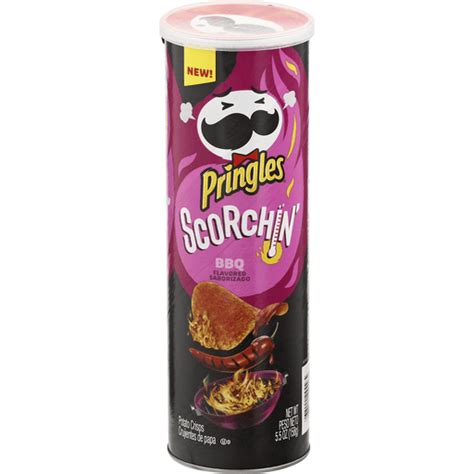 Pringles Scorchin Potato Crisps Bbq Flavored Shop Price Cutter