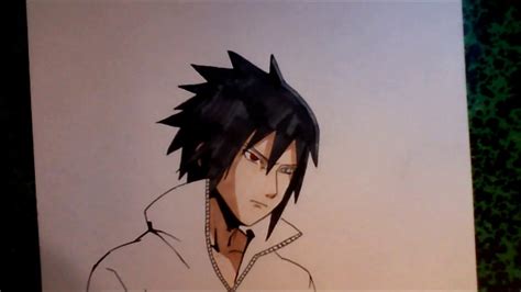 Naruto Shippuden Drawing Sasuke Uchiha Youtube