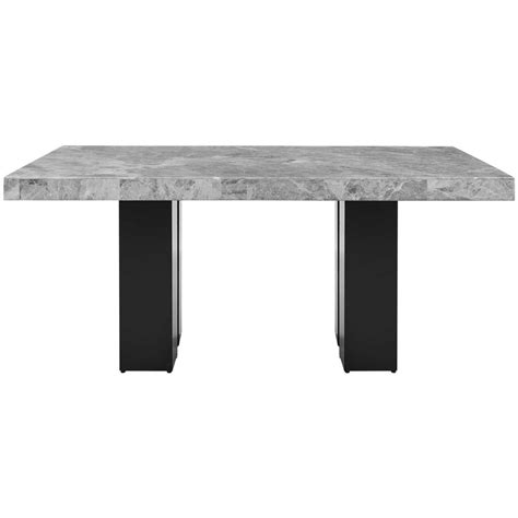 Prime Camila 1xcm420wb1xcm420wtg Rectangular Gray Marble Dining Table