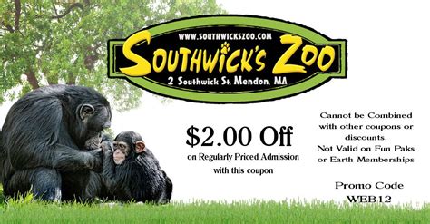 I Love The Southwick Zoo Southwick Coupon Book Werl