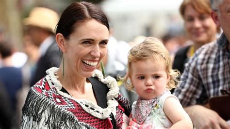 Prime minister says she and partner clarke gayford struggled for months to decide on a name. Jacinda Ardern's Daughter Makes Rare Public Appearance