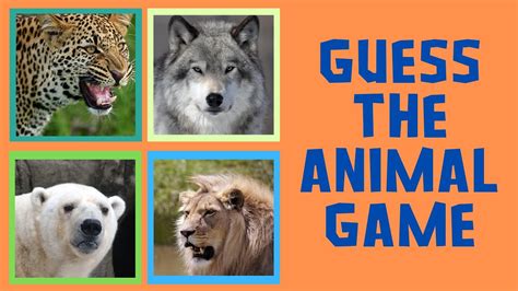 Guess The Animal Sound Challenge Game For Kids Preschoolers And