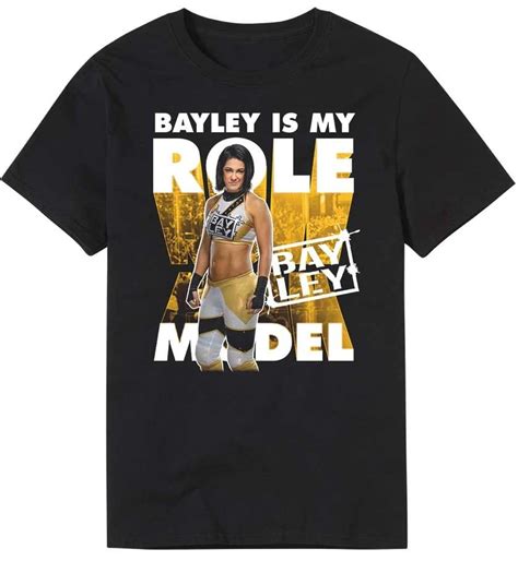 bayley role model t shirt best of pop culture clothing for you